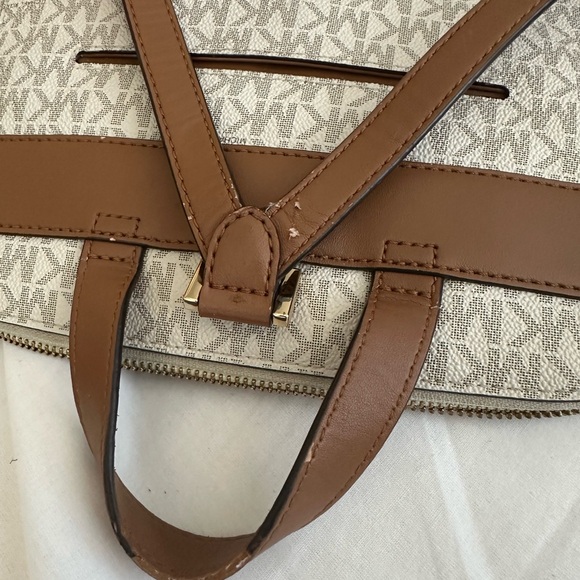 Michael Kors Rhea Zip Medium Slim Signature Logo Backpack - Picture 10 of 11